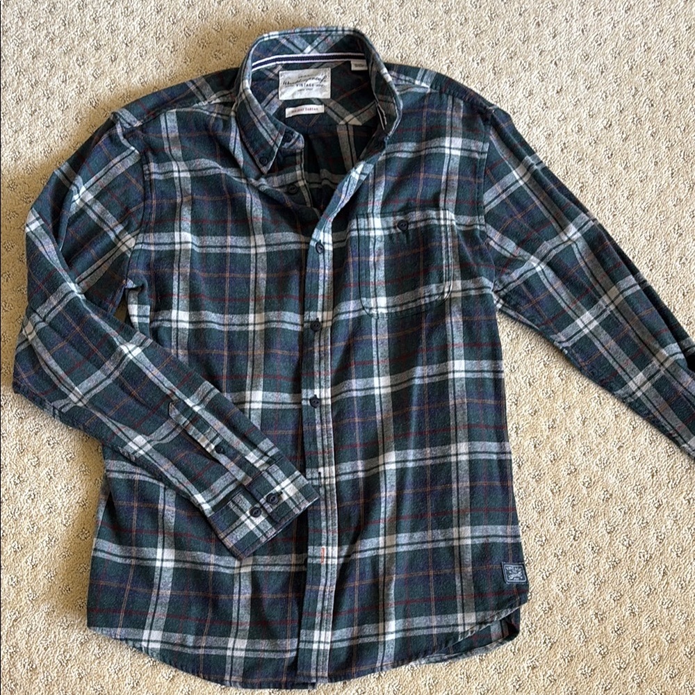 Men's Plaid Flannel Shirt